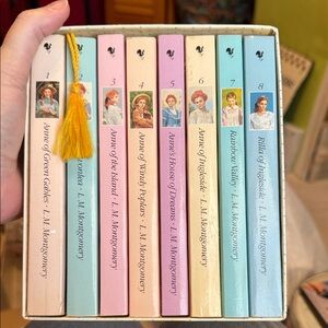 Box set, paperbacks. The Complete Anne of Green Gables